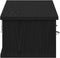 vidaXL - Wandkast - 88x26x18,5 - cm - spaanplaat - zwart - eikenkleurig
