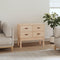vidaXL - Wandkast - 90x40x78 - cm - massief - grenenhout