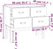 vidaXL - Wandkast - 90x40x78 - cm - massief - grenenhout - wit