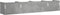 vidaXL - Wandkast - 99x18x16,5 - cm - bewerkt - hout - betongrijs