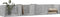 vidaXL - Wandkast - 99x18x16,5 - cm - bewerkt - hout - betongrijs
