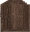 vidaXL - Wandkast - 99x18x16,5 - cm - bewerkt - hout - bruin - eikenkleurig