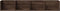 vidaXL - Wandkast - 99x18x16,5 - cm - bewerkt - hout - bruin - eikenkleurig