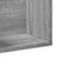 vidaXL - Wandkast - 99x18x16,5 - cm - bewerkt - hout - grijs - sonoma - eikenkleurig