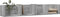 vidaXL - Wandkast - 99x18x16,5 - cm - bewerkt - hout - grijs - sonoma - eikenkleurig
