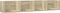 vidaXL - Wandkast - 99x18x16,5 - cm - bewerkt - hout - sonoma - eikenkleurig