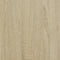 vidaXL - Wandkast - 99x18x16,5 - cm - bewerkt - hout - sonoma - eikenkleurig