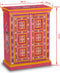 vidaXL - Wandkast - handgeschilderd - massief - mangohout - roze