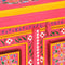 vidaXL - Wandkast - handgeschilderd - massief - mangohout - roze
