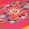vidaXL - Wandkast - handgeschilderd - massief - mangohout - roze