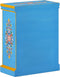 vidaXL - Wandkast - handgeschilderd - massief - mangohout - turquoise