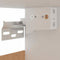 vidaXL - Wandkast - hangend - 50x31x60 - cm - bewerkt - hout - grijs - sonoma - eiken