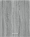 vidaXL - Wandkast - hangend - 50x31x60 - cm - bewerkt - hout - grijs - sonoma - eiken