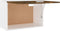 vidaXL - Wandkast - hangend - 60x31x40 - cm - bewerkt - hout - gerookt - eikenkleurig