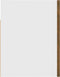vidaXL - Wandkast - hangend - 60x31x40 - cm - bewerkt - hout - gerookt - eikenkleurig