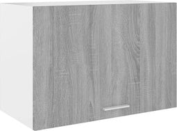 vidaXL - Wandkast - hangend - 60x31x40 - cm - bewerkt - hout - grijs - sonoma - eiken