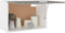 vidaXL - Wandkast - hangend - 60x31x40 - cm - bewerkt - hout - grijs - sonoma - eiken