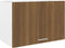 vidaXL - Wandkast - hangend - 60x31x40 - cm - bewerkt - hout - bruineikenkleurig