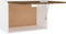 vidaXL - Wandkast - hangend - 60x31x40 - cm - bewerkt - hout - bruineikenkleurig