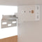 vidaXL - Wandkast - hangend - 60x31x40 - cm - bewerkt - hout - bruineikenkleurig