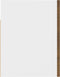 vidaXL - Wandkast - hangend - 60x31x40 - cm - bewerkt - hout - bruineikenkleurig