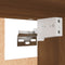 vidaXL - Wandkast - hangend - 60x31x60 - cm - bewerkt - hout - gerookt - eikenkleurig