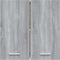 vidaXL - Wandkast - hangend - 60x31x60 - cm - bewerkt - hout - grijs - sonoma - eiken