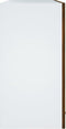 vidaXL - Wandkast - hangend - 60x31x60 - cm - glas - en - bewerkt - hout - gerookt - eiken