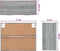 vidaXL - Wandkast - hangend - 80x31x60 - cm - bewerkt - hout - grijs - sonoma - eiken