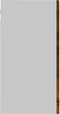 vidaXL - Wandkast - hangend - 80x31x60 - cm - glas - en - bewerkt - hout - gerookt - eiken