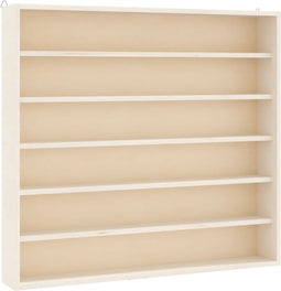 vidaXL - Wandkast - met - 6 - schappen - 60x8,5x55 - cm