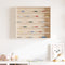 vidaXL - Wandkast - met - 6 - schappen - 60x8,5x55 - cm