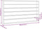 vidaXL - Wandkast - met - 6 - schappen - 80x8,5x55 - cm