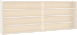 vidaXL - Wandkast - met - deuren - 100x8,5x37 - cm