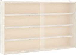 vidaXL - Wandkast - met - deuren - 60x8,5x37 - cm