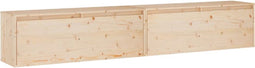 vidaXL - Wandkasten - 2 - st - 100x30x35 - cm - massief - grenenhout