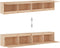 vidaXL - Wandkasten - 2 - st - 100x30x35 - cm - massief - grenenhout