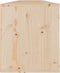 vidaXL - Wandkasten - 2 - st - 100x30x35 - cm - massief - grenenhout