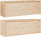 vidaXL - Wandkasten - 2 - st - 100x30x35 - cm - massief - grenenhout