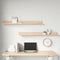vidaXL - Wandkasten - 2 - st - 110x11x9 - cm - massief - grenenhout