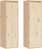 vidaXL - Wandkasten - 2 - st - 30x30x100 - cm - massief - grenenhout