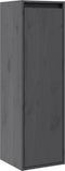 vidaXL - Wandkasten - 2 - st - 30x30x100 - cm - massief - grenenhout - grijs