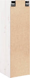 vidaXL - Wandkasten - 2 - st - 30x30x100 - cm - massief - grenenhout - wit