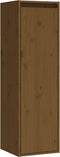 vidaXL - Wandkasten - 2 - st - 30x30x100 - cm - massief - grenenhout - honingbruin