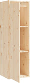 vidaXL - Wandkasten - 2 - st - 30x30x100 - cm - massief - grenenhout