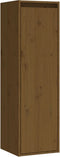 vidaXL - Wandkasten - 2 - st - 30x30x100 - cm - massief - grenenhout - honingbruin