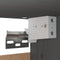 vidaXL - Wandkasten - 2 - st - 30x30x100 - cm - massief - grenenhout - grijs