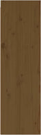 vidaXL - Wandkasten - 2 - st - 30x30x100 - cm - massief - grenenhout - honingbruin