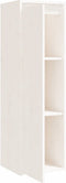vidaXL - Wandkasten - 2 - st - 30x30x100 - cm - massief - grenenhout - wit