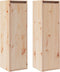vidaXL - Wandkasten - 2 - st - 30x30x100 - cm - massief - grenenhout
